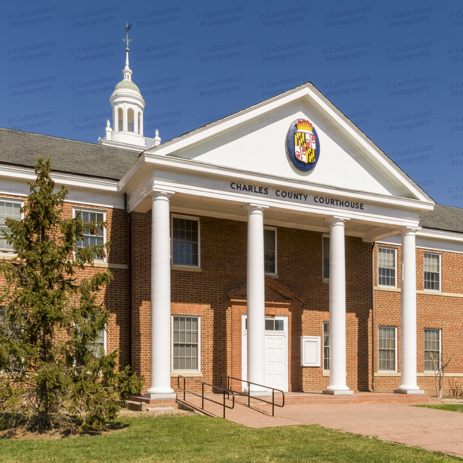 Maryland Courthouses Stock Images Photos