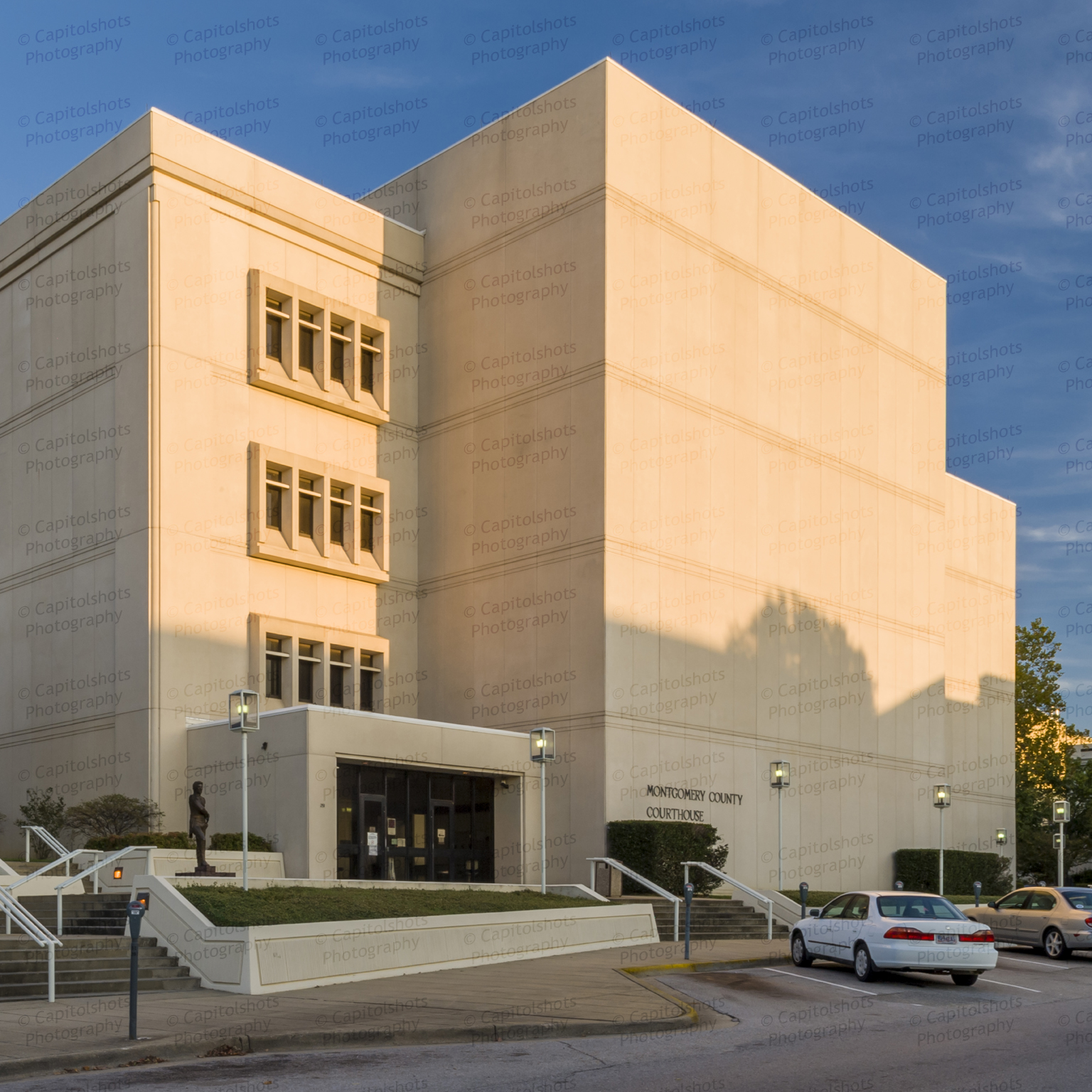Montgomery County Courthouse (Montgomery Alabama) Stock Images Photos