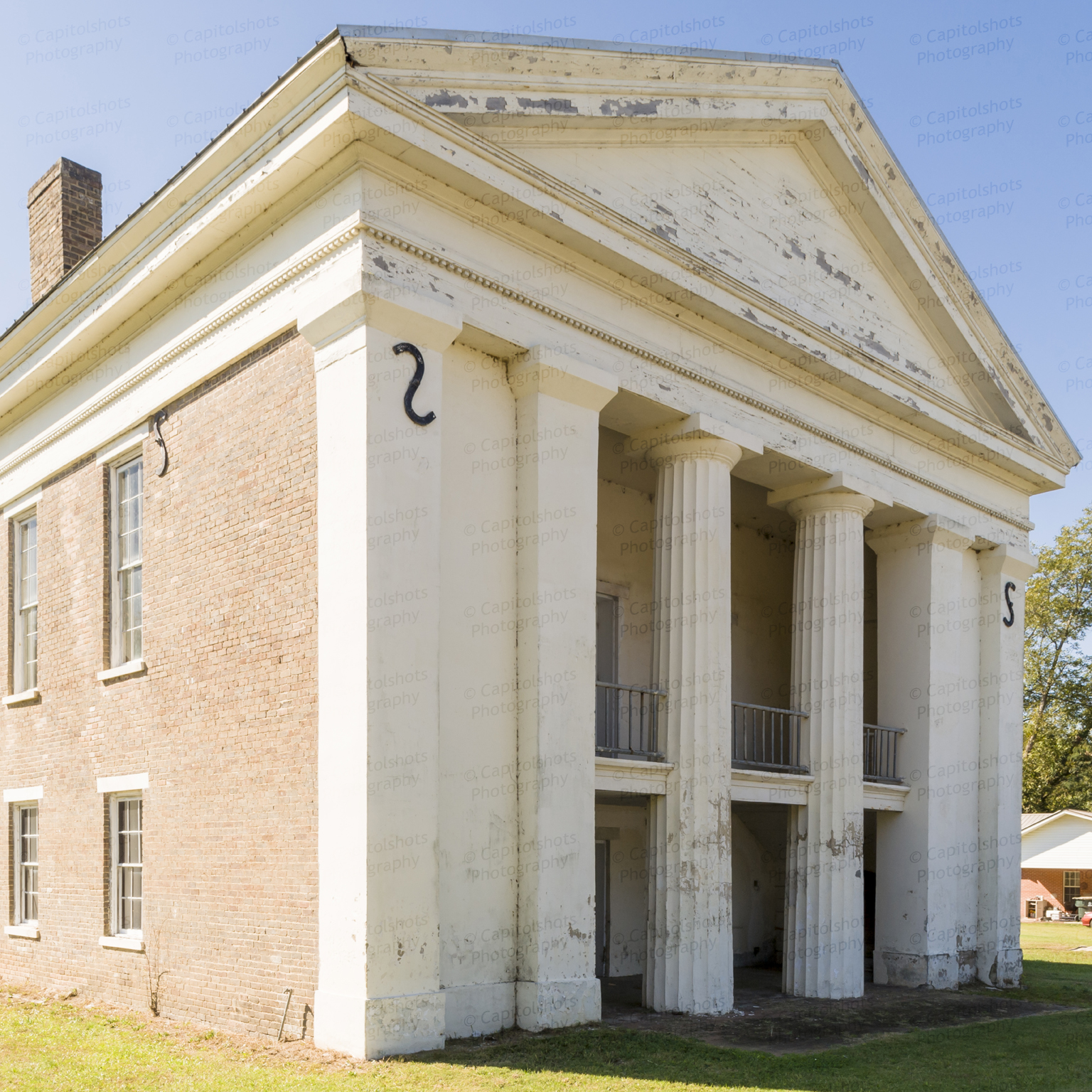 Historic Marengo County Courthouse (Linden, Alabama) Stock Images