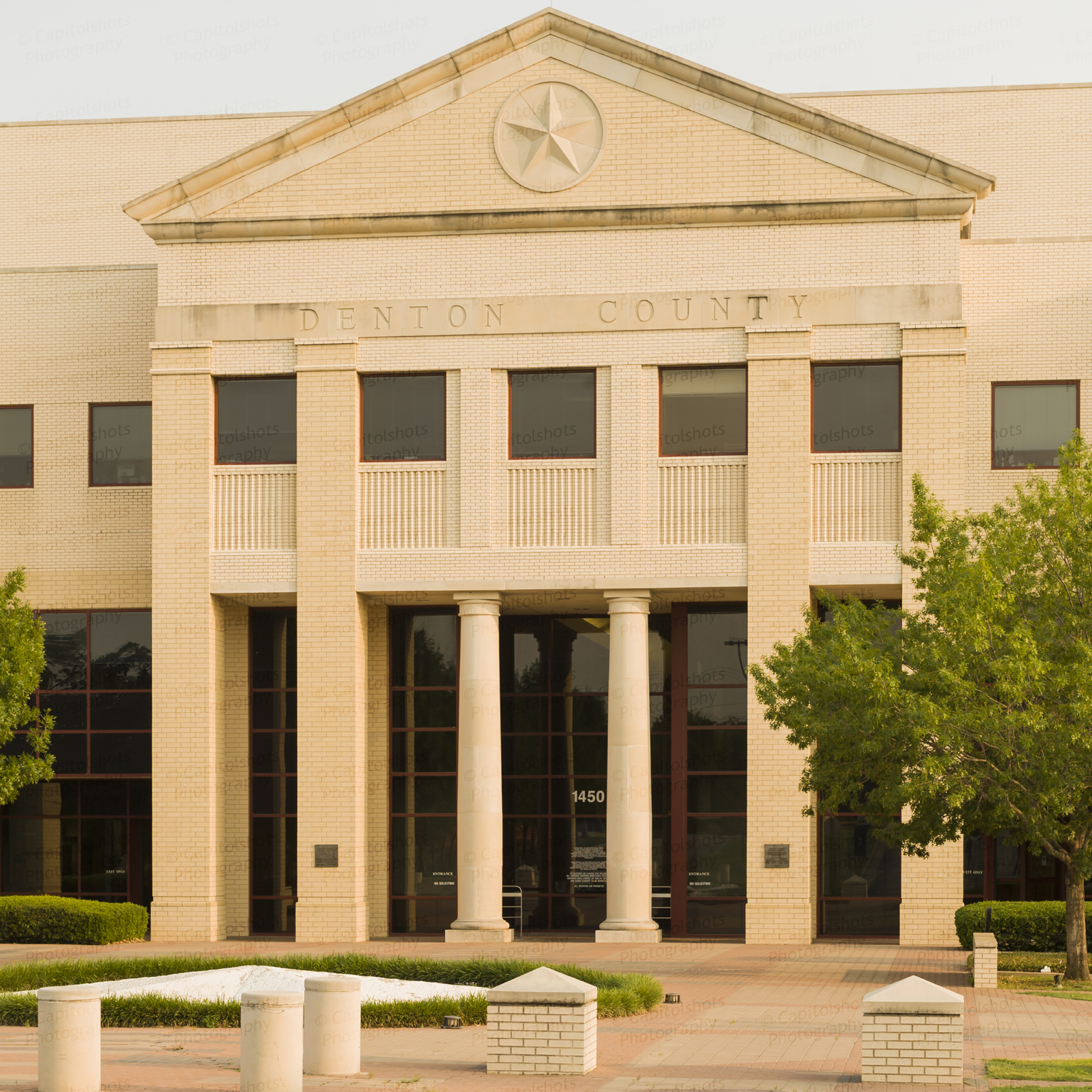 Denton County Courts Building (Denton Texas) Stock Images Photos