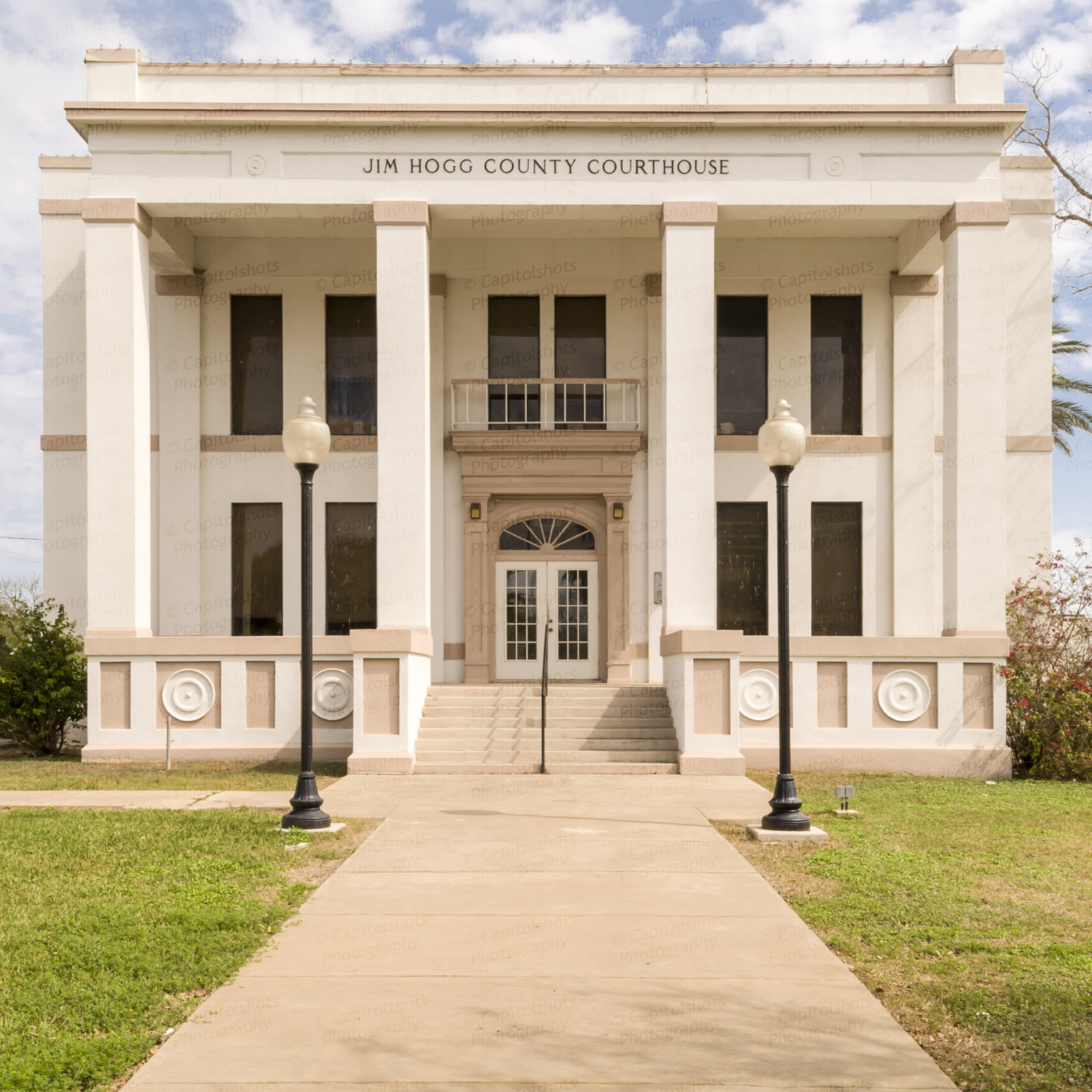 Jim Hogg County Courthouse (Hebbronville, Texas) Stock Images Photos