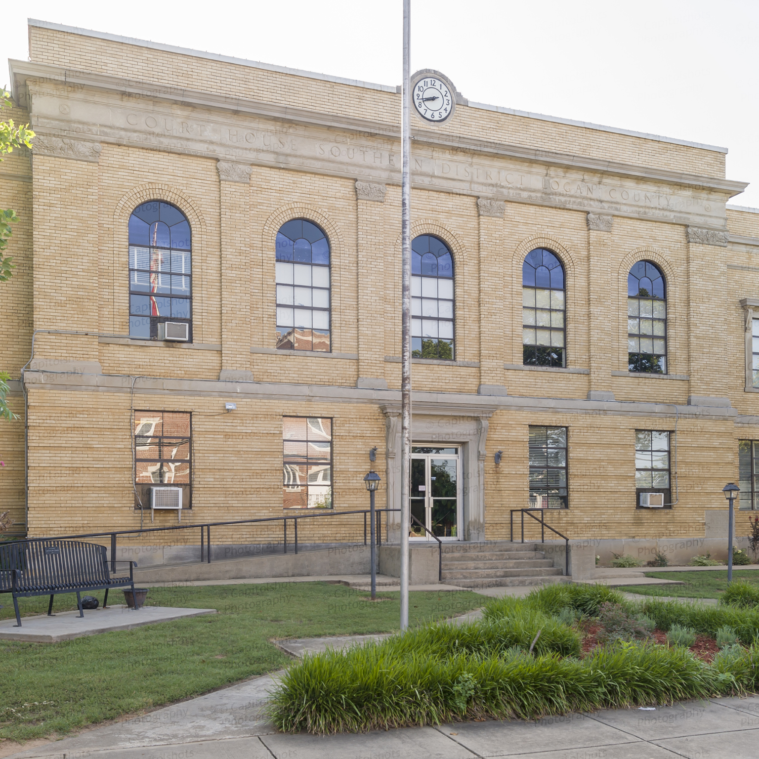 Logan County Courthouse (Booneville, Arkansas) Stock Images Photos