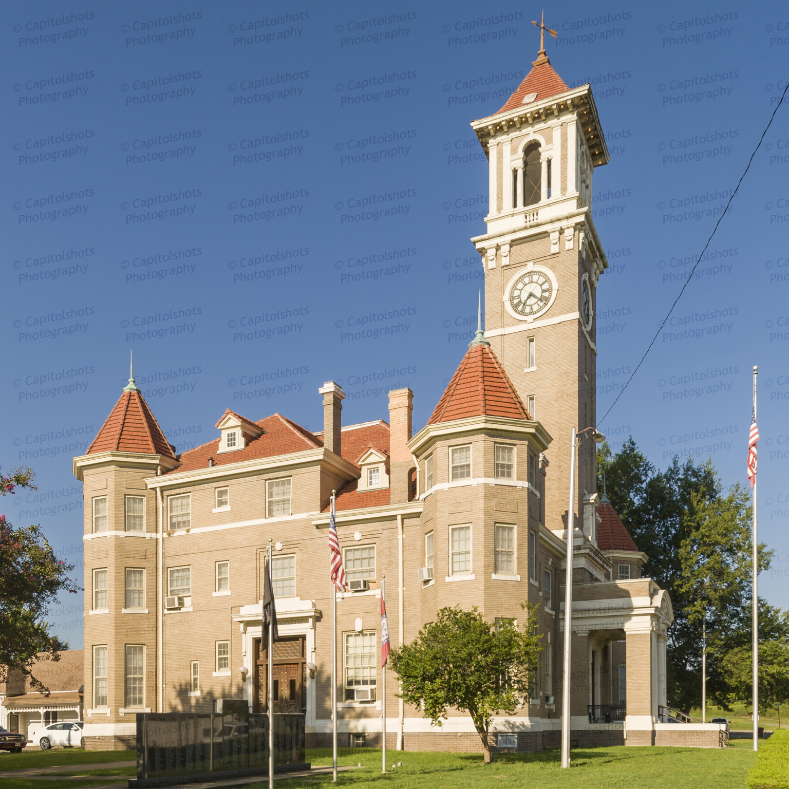 Monroe County Courthouse (Clarendon, Arkansas) Stock Images Photos