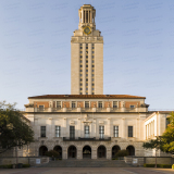 A photo of Main Building, commonly known as The Tower, on the campus of the University of Texas in Austin, Texas.  Designed by Paul Philippe Cret, the 28-story administration building was completed in 1937.  This photo © Capitolshots Photography/TwoFiftyFour Photos, LLC, ALL RIGHTS RESERVED.
