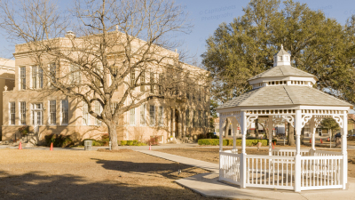 Kerr County Courthouse (Kerrville Texas) Stock Images Photos
