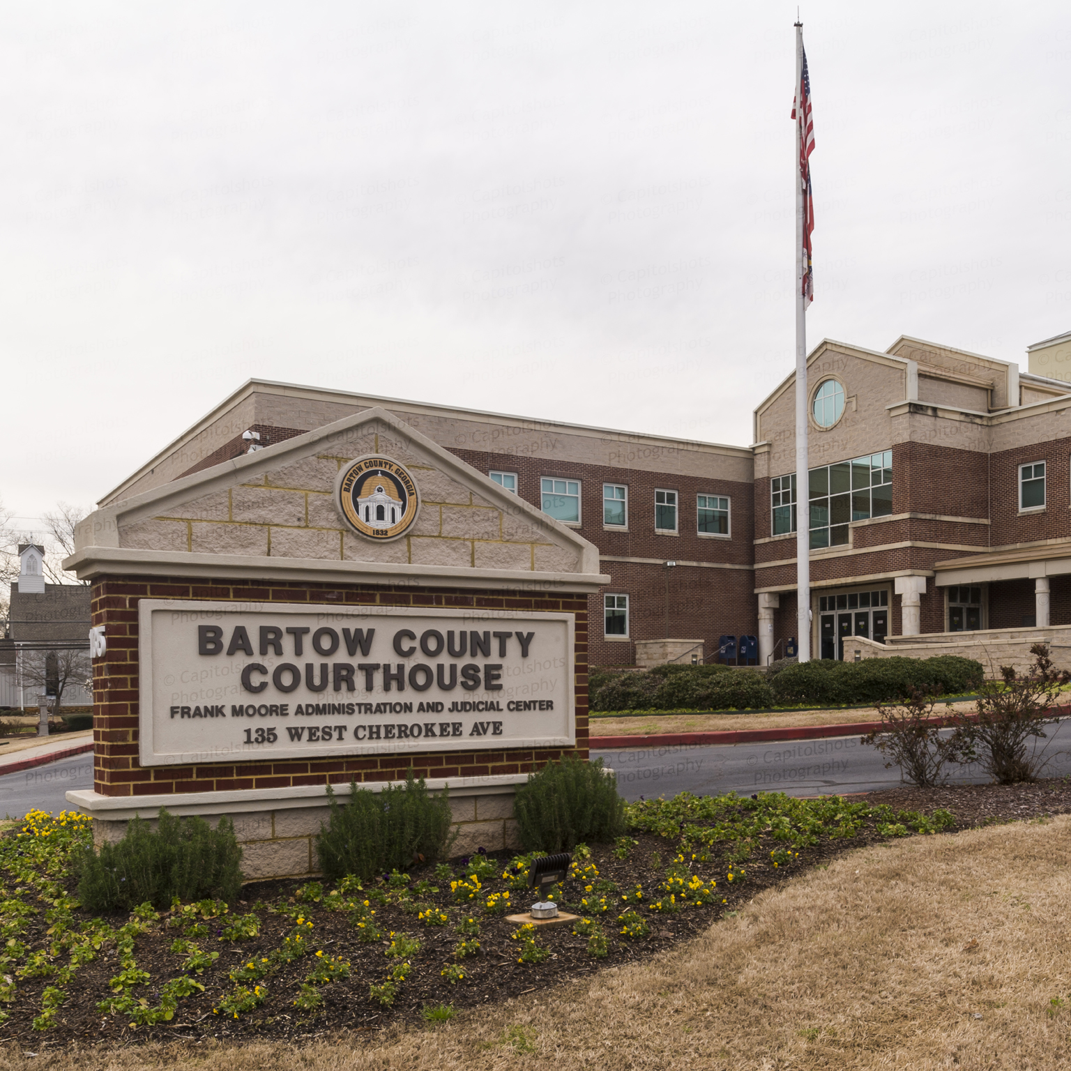Bartow County Courthouse (Cartersville Georgia) Stock Images Photos