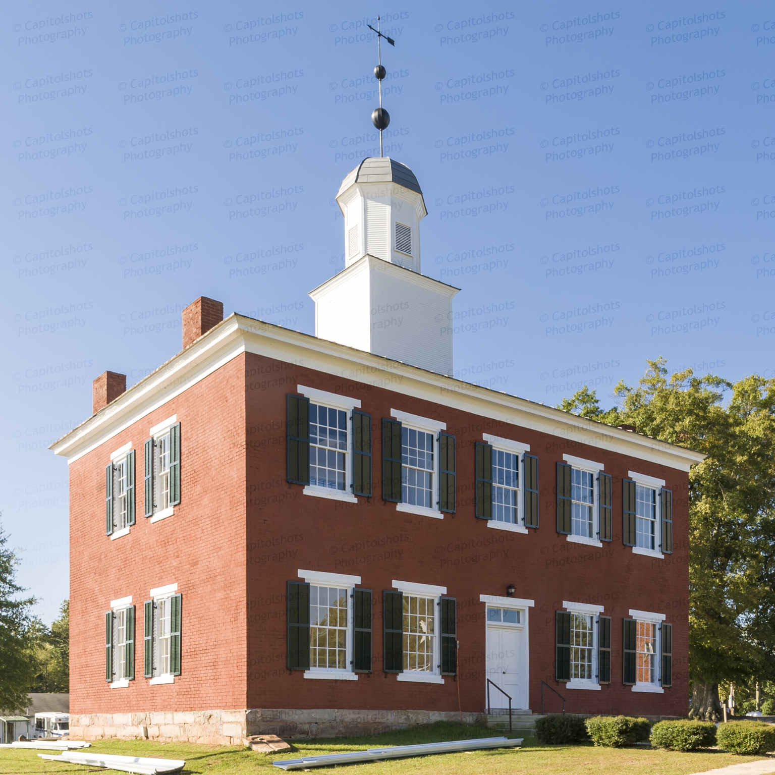 Historic County Courthouse (Somerville, Alabama) Stock Images