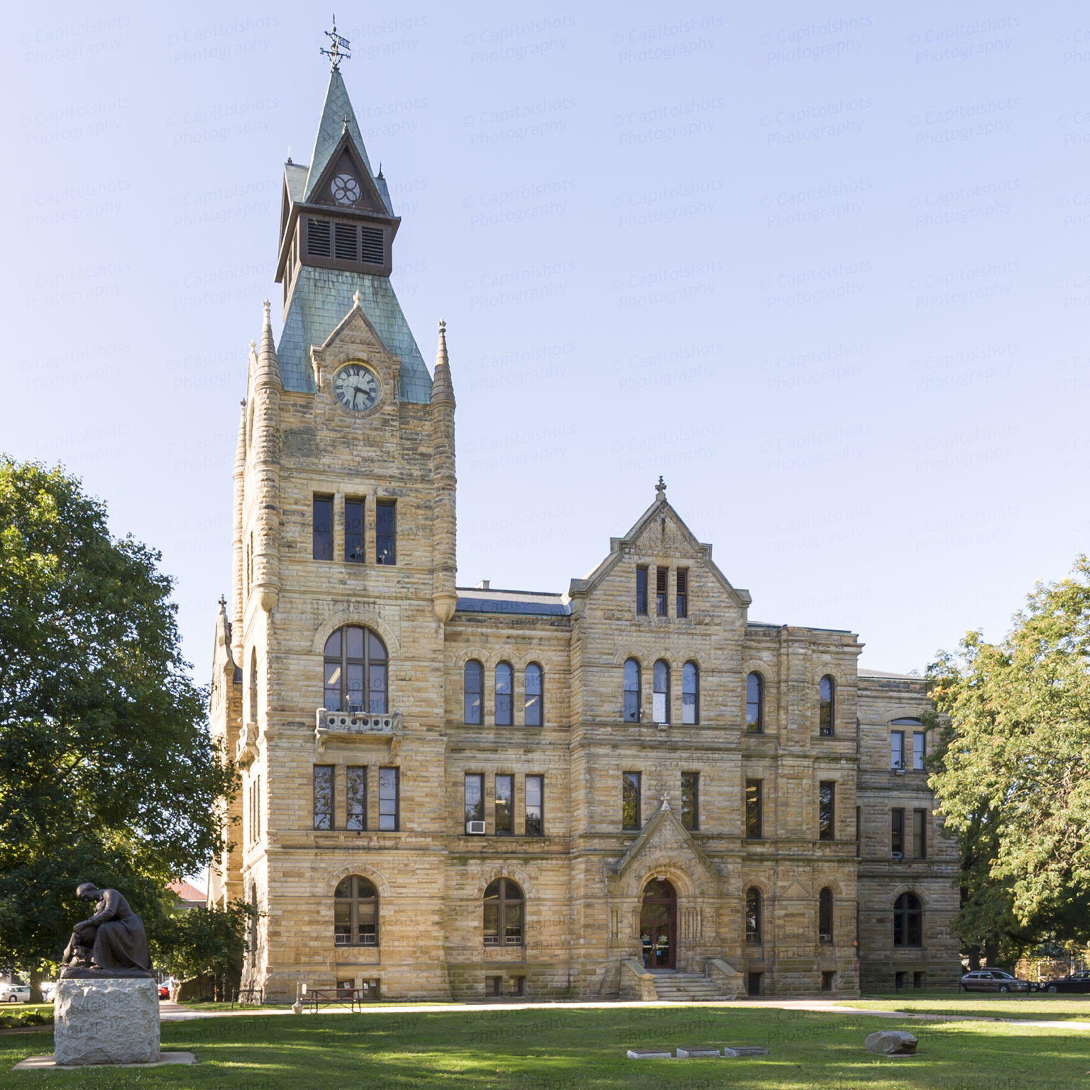 Knox County Courthouse (Galesburg, Illinois) Stock Images Photos