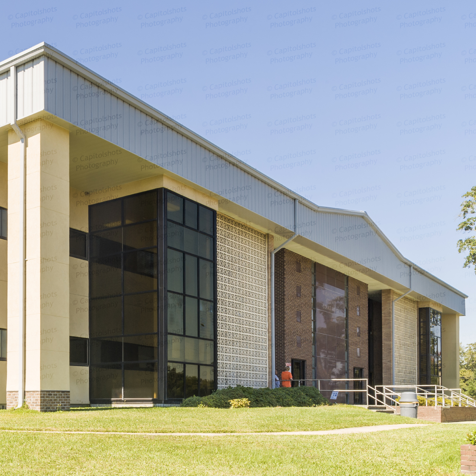 Washington County Courthouse (Chatom, Alabama) Stock Images Photos