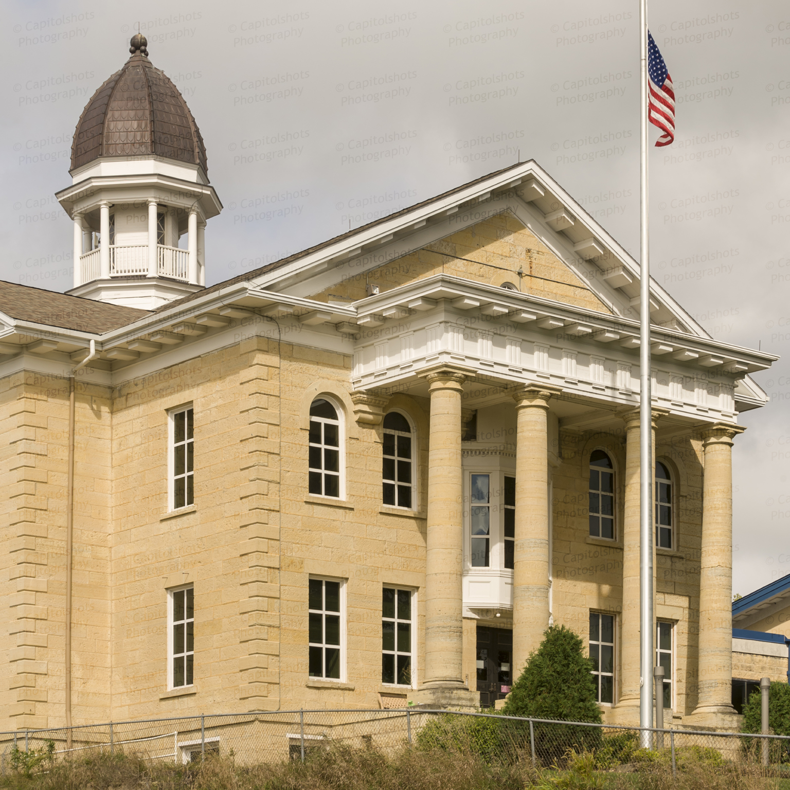 Dodge County Courthouse (Mantorville, Minnesota) Stock Images Photos