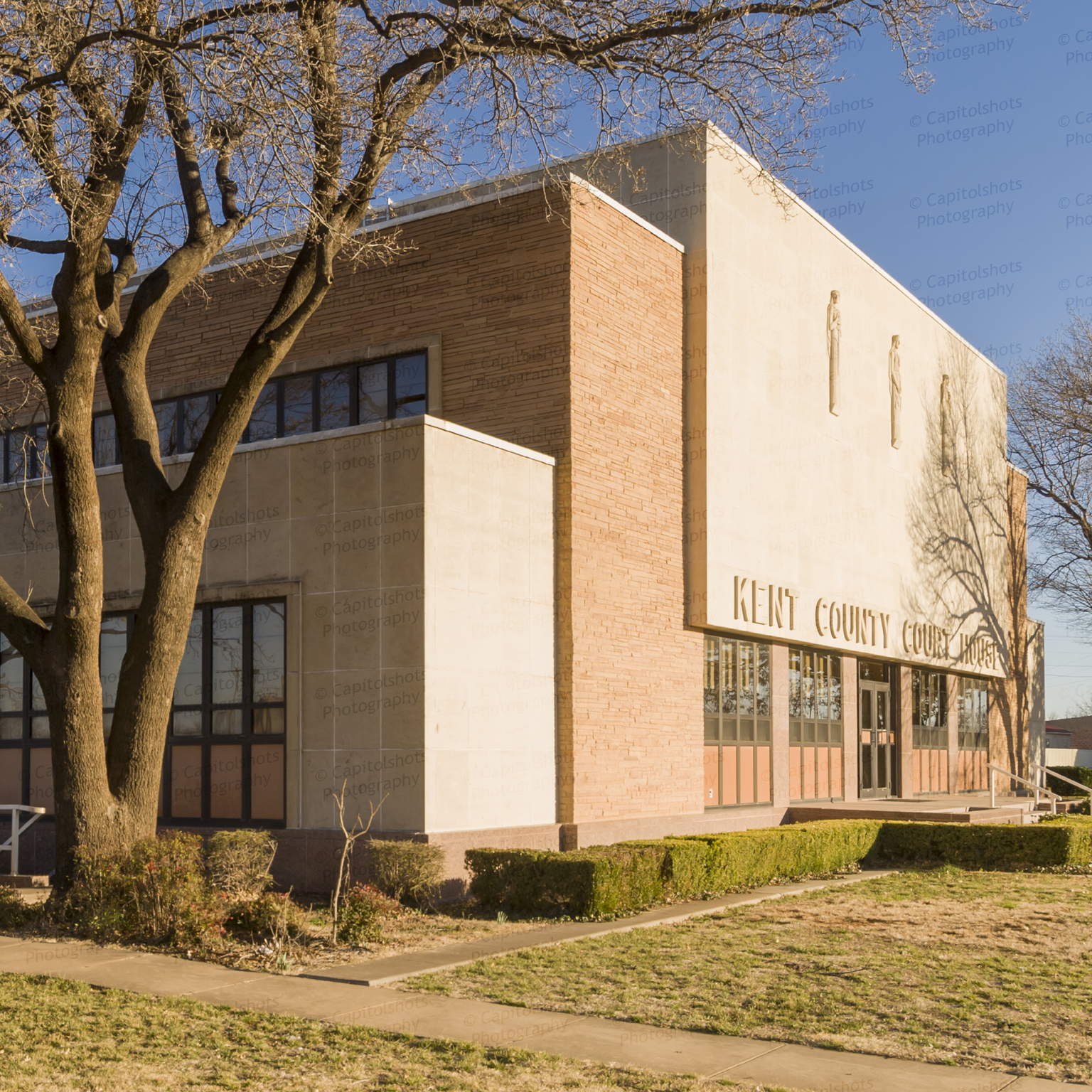 Kent County Courthouse (Jayton, Texas) Stock Images Photos