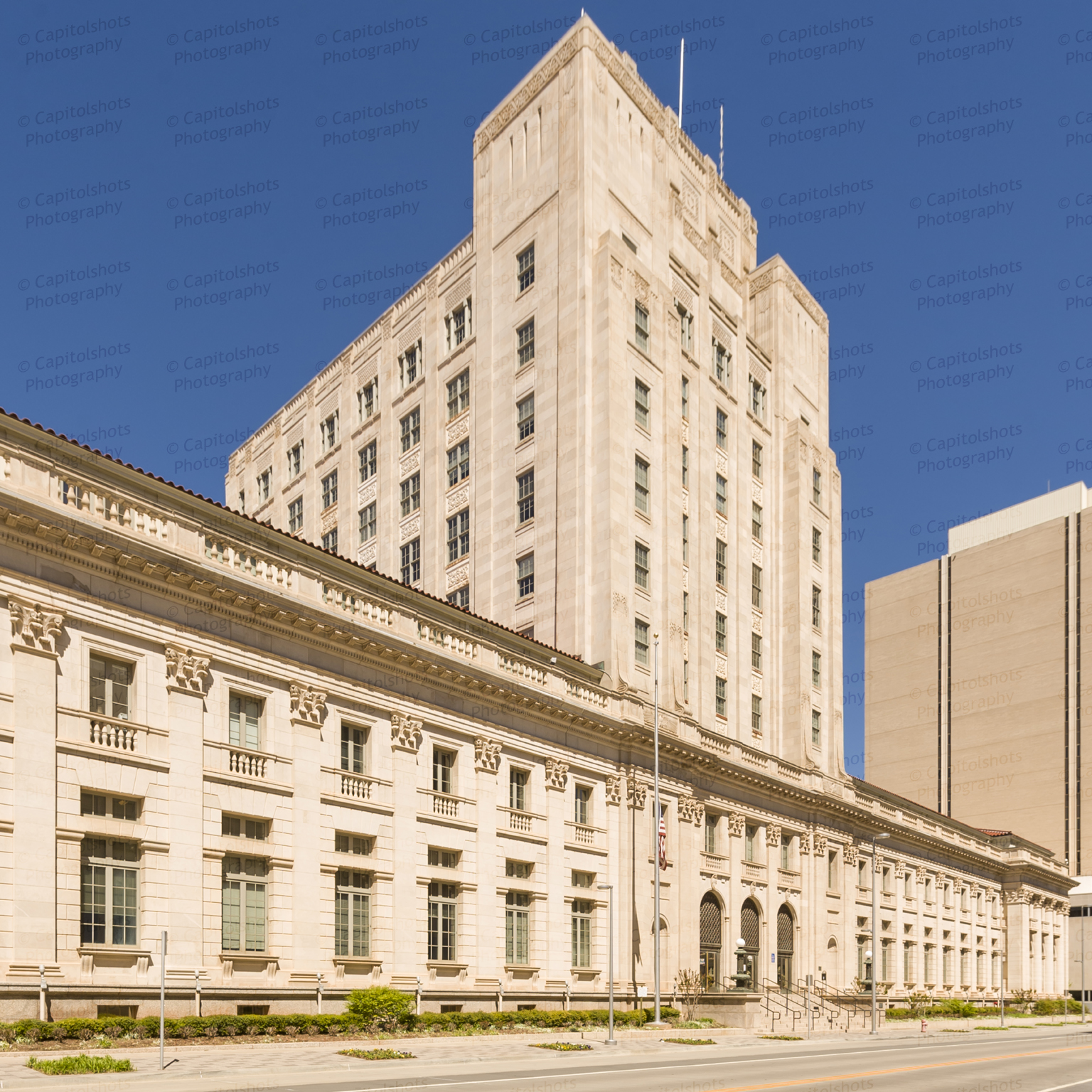 Historic United States Courthouse (Oklahoma City, Oklahoma) Stock